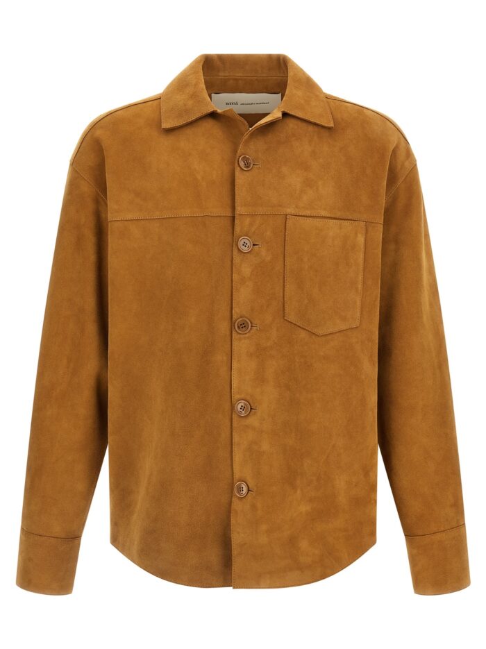 ami paris 'ami de coeur' overshirt AMI PARIS 'Ami De Coeur' Overshirt