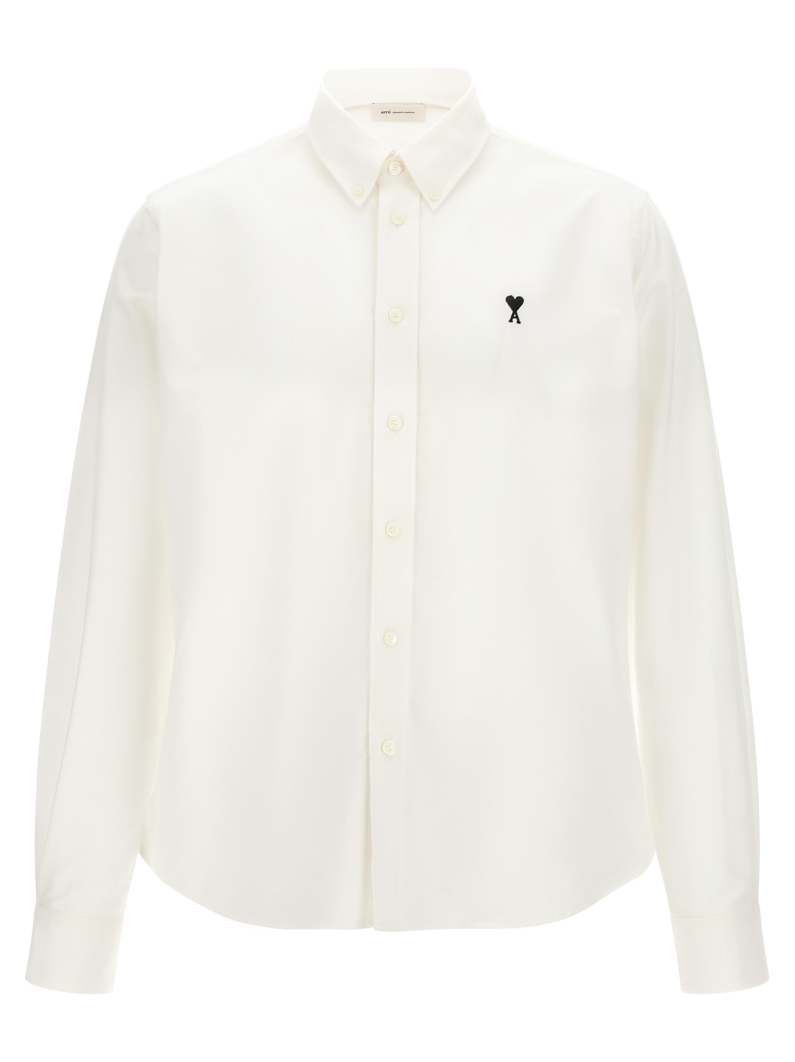 AMI PARIS 'Ami De Coeur' Oxford Cotton Shirt