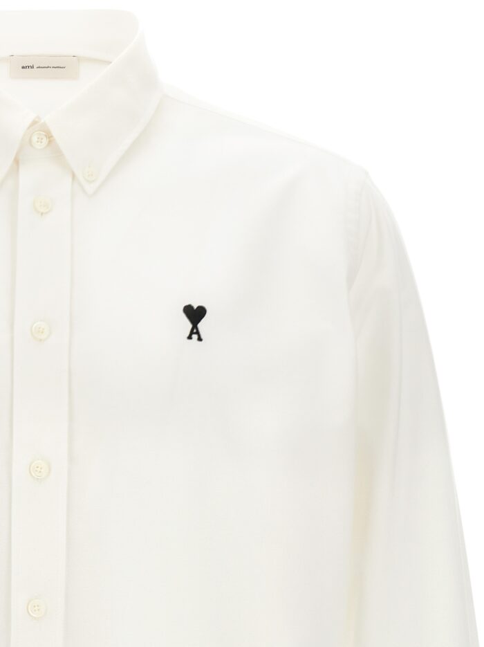 AMI PARIS 'Ami De Coeur' Oxford Cotton Shirt