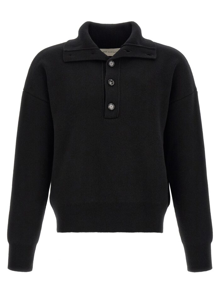 AMI PARIS 'Ami De Cœur' Patch Sweater