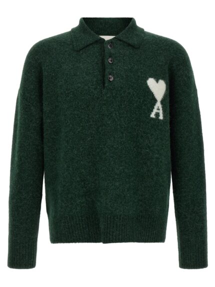 AMI PARIS 'Ami De Coeur' Polo Shirt