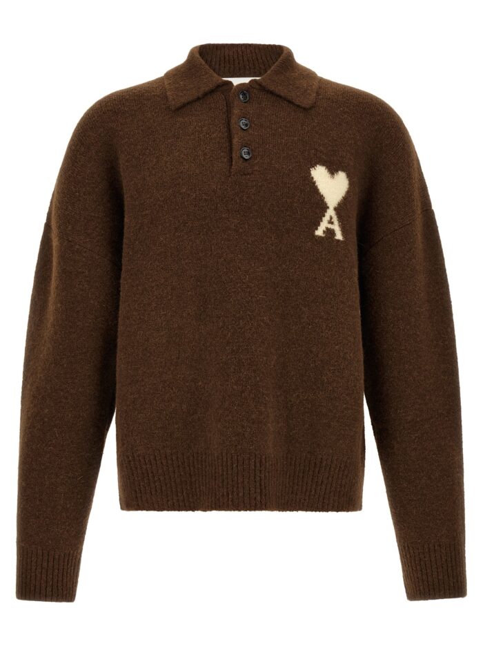 AMI PARIS 'Ami De Coeur' Polo Shirt