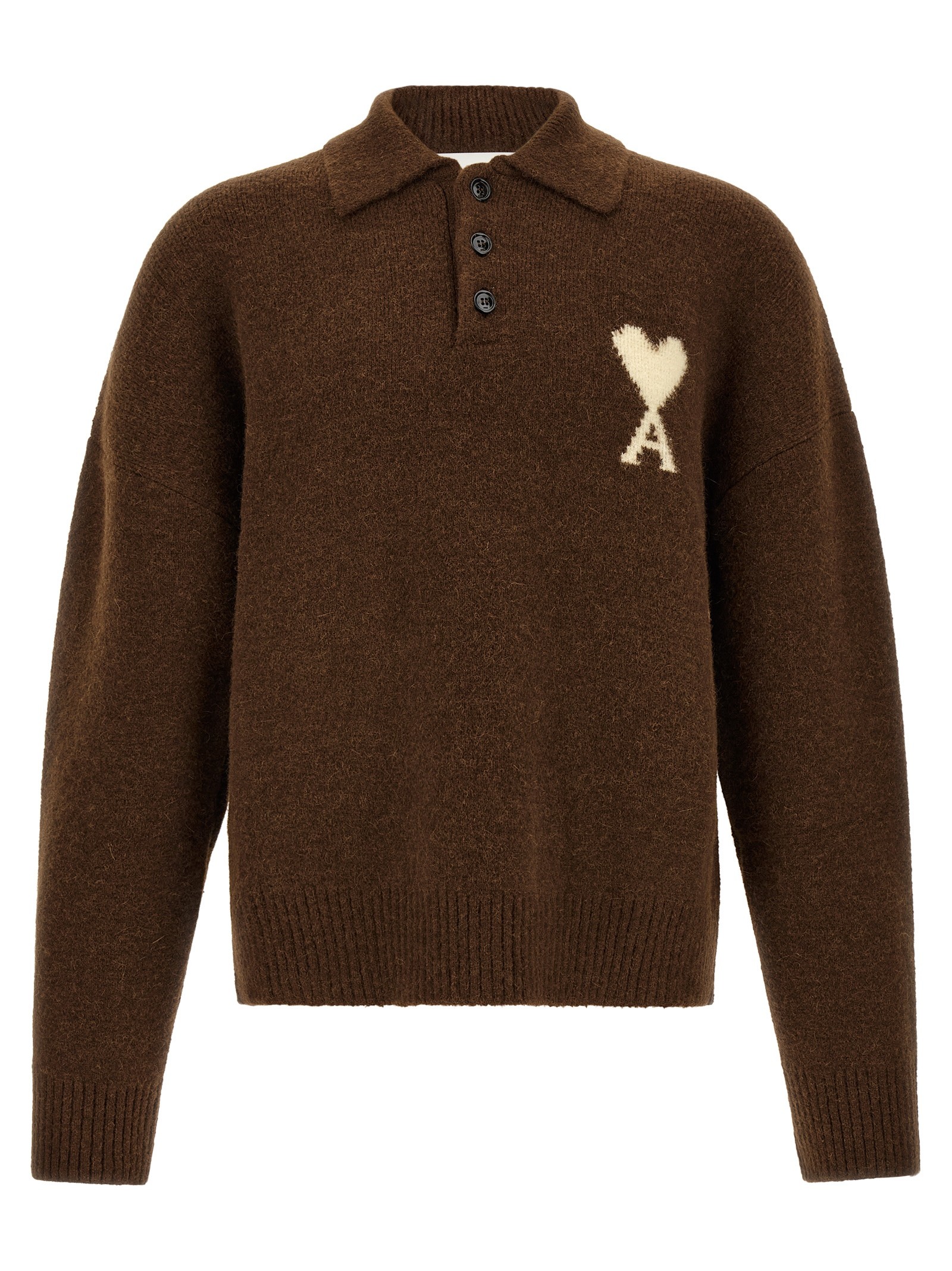 AMI PARIS 'Ami De Coeur' Polo Shirt