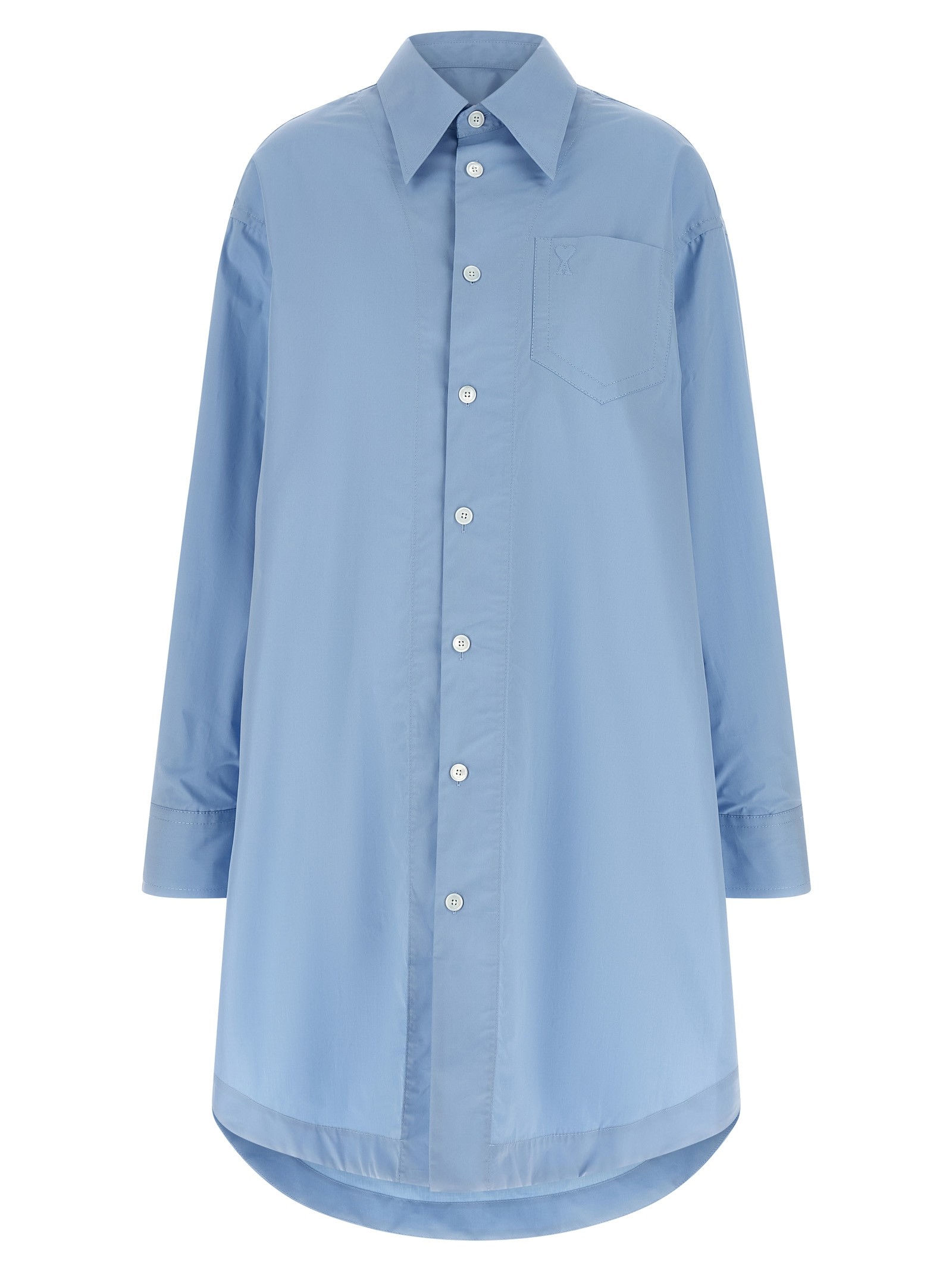 AMI PARIS 'Ami De Coeur' Shirt Dress