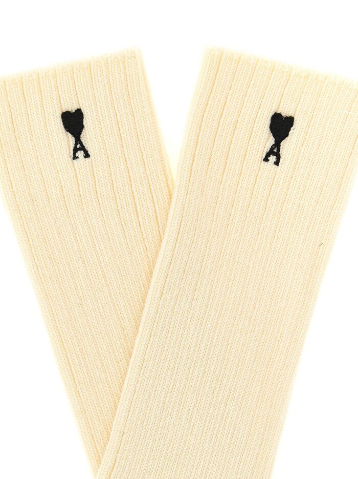 AMI PARIS 'Ami De Coeur' Socks