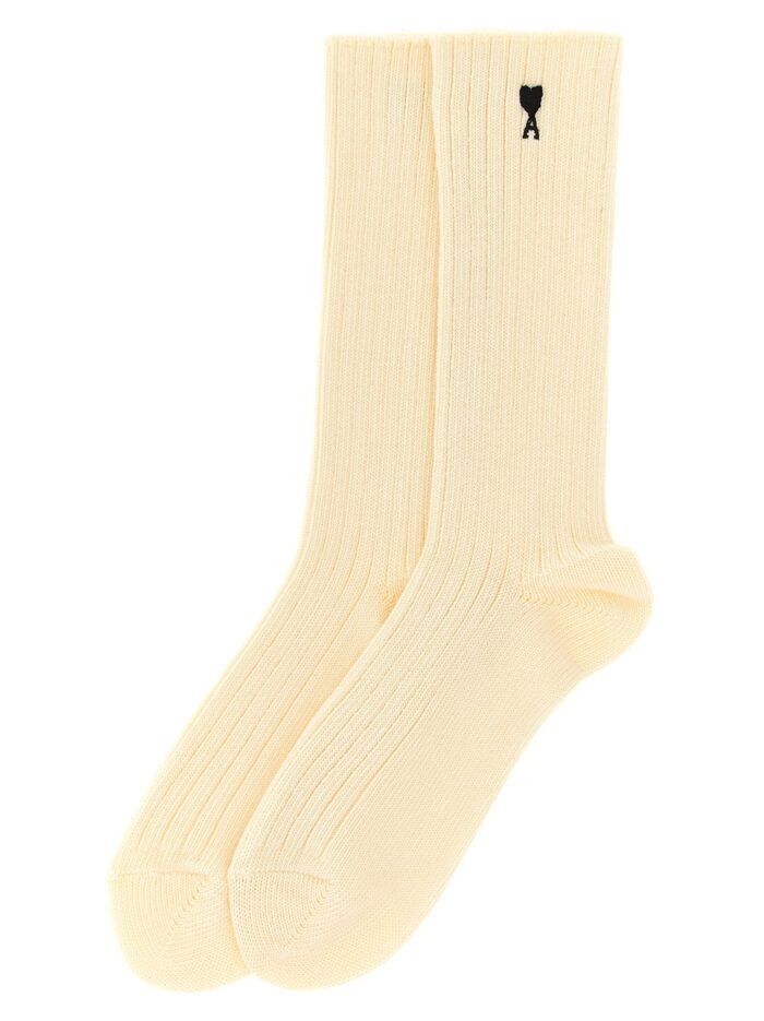 AMI PARIS 'Ami De Coeur' Socks