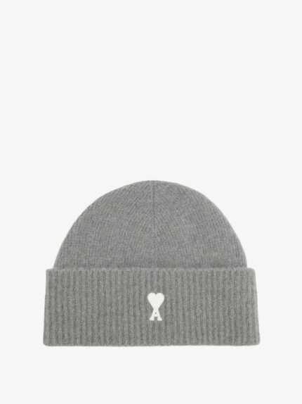 AMI PARIS Alpaca Blend Beanie Hat