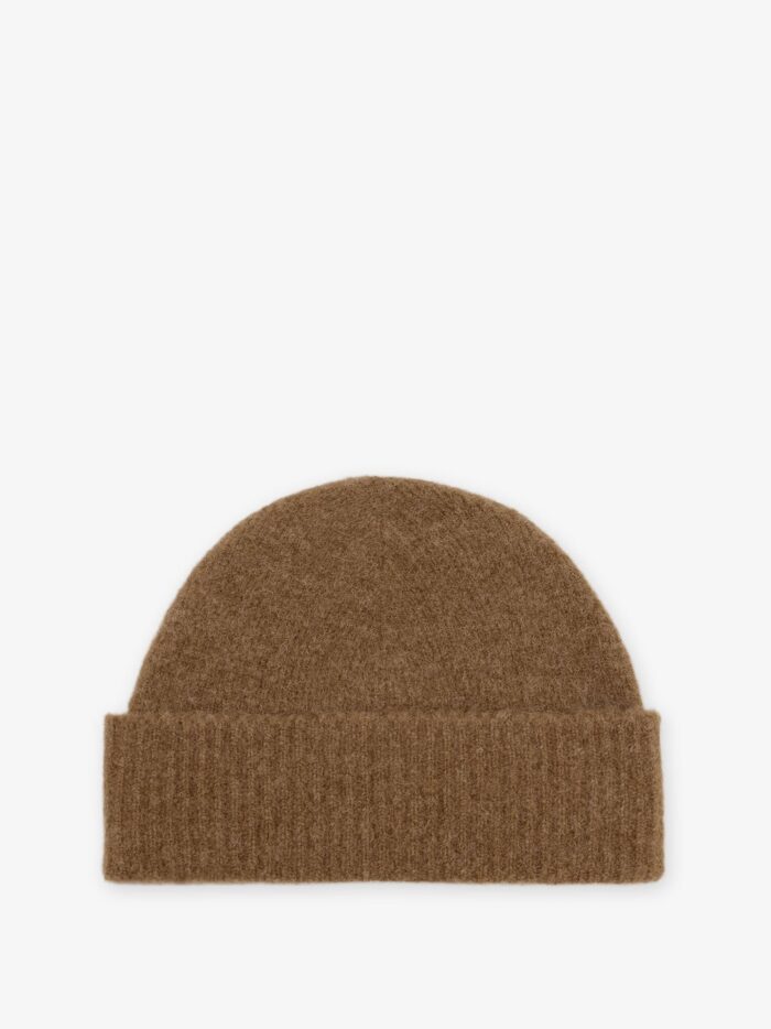 AMI PARIS Alpaca Blend Beanie Hat