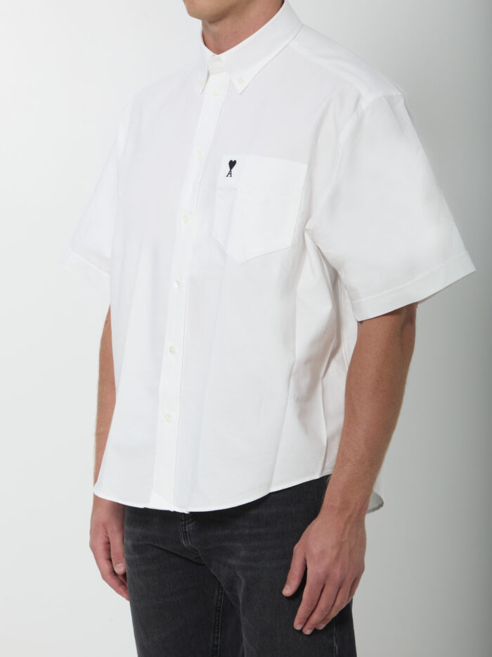 Ami Paris Ami de Coeur boxy shirt