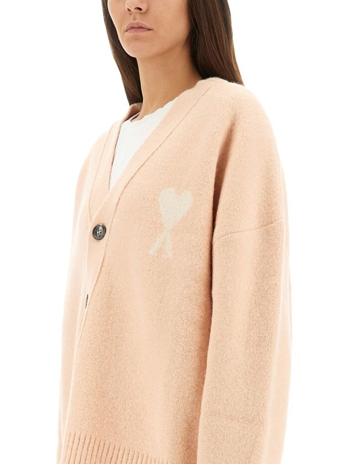 AMI PARIS "AMI DE COEUR" CARDIGAN