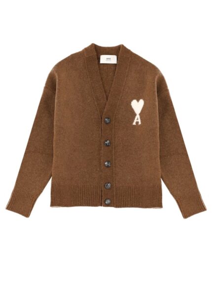 AMI PARIS "AMI DE COEUR" CARDIGAN