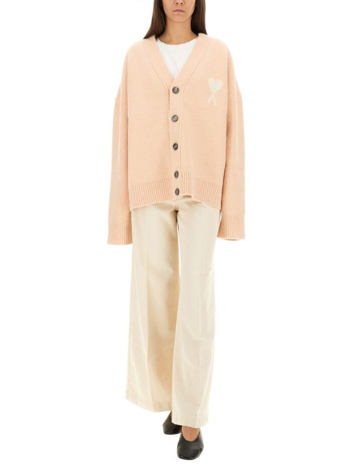 AMI PARIS "AMI DE COEUR" CARDIGAN