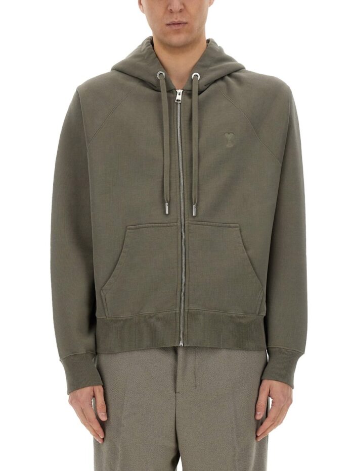 AMI PARIS "AMI DE COEUR" HOODIE