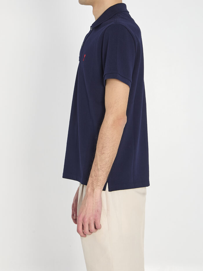 Ami Paris Ami De Coeur polo shirt
