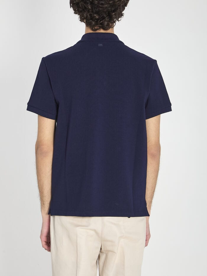 Ami Paris Ami De Coeur polo shirt