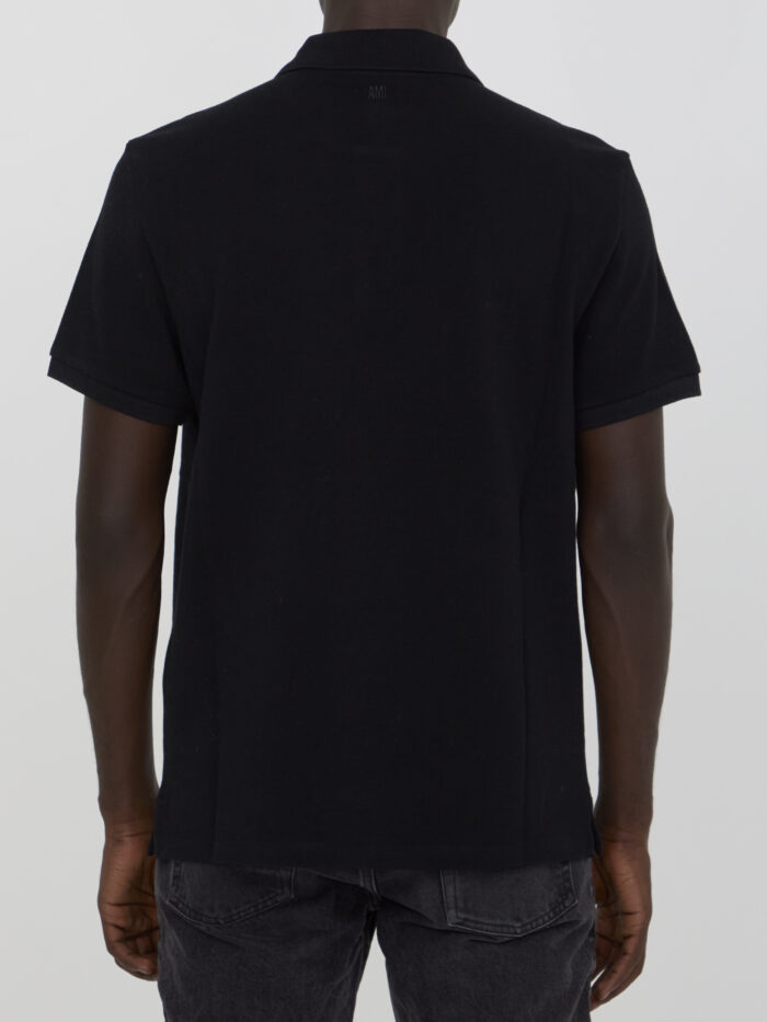 Ami Paris Ami De Coeur polo shirt