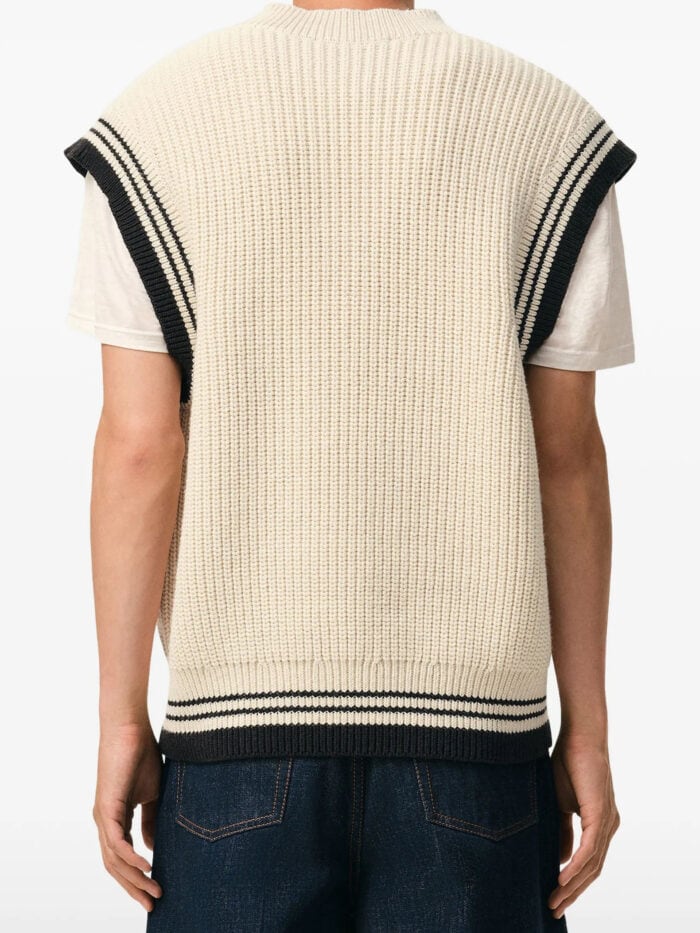 Ami Paris Ami de Coeur sleeveless sweater