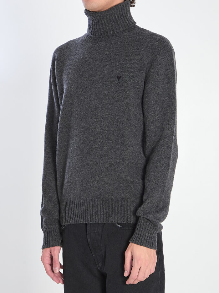 Ami Paris Ami de Coeur turtleneck sweater