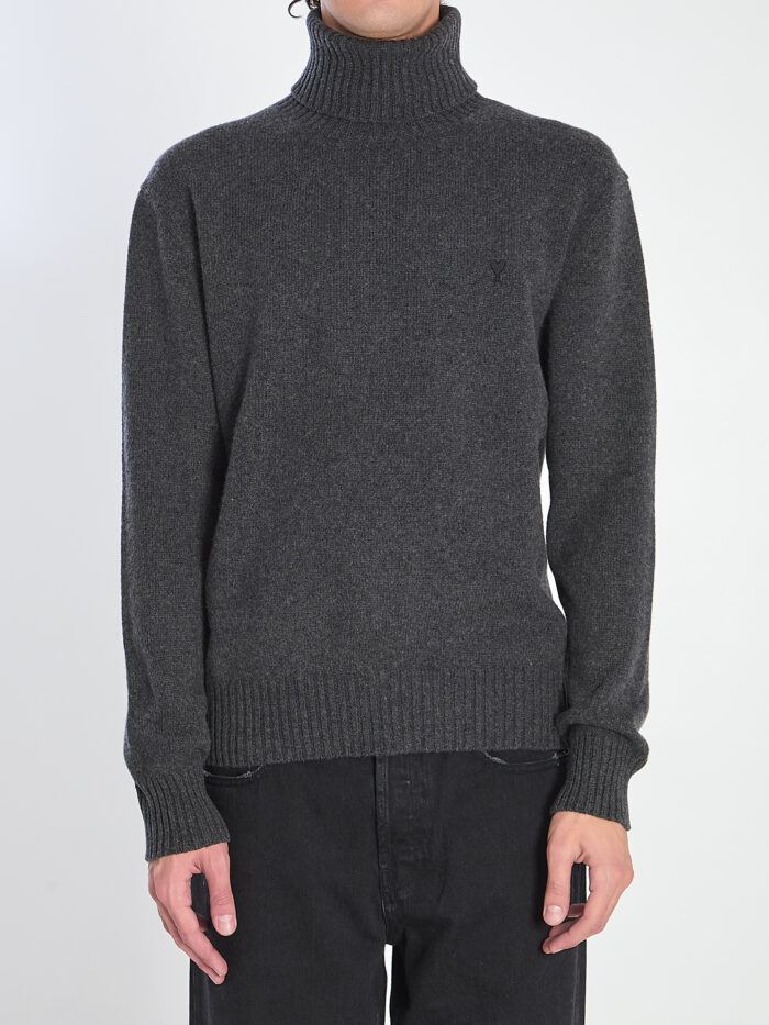Ami Paris Ami de Coeur turtleneck sweater