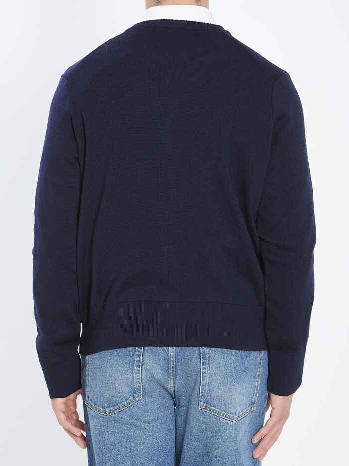 Ami Paris Ami de Coeur wool cardigan