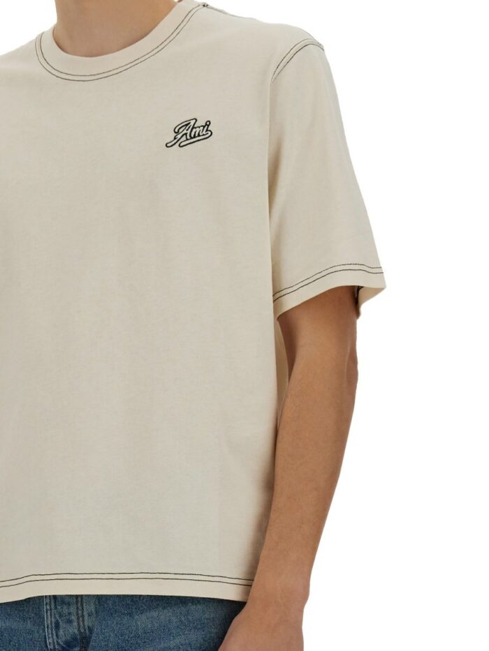 AMI PARIS AMI SIGNATURE T-SHIRT