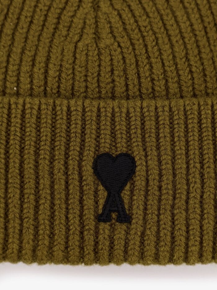 AMI PARIS Beanie Wool Hat
