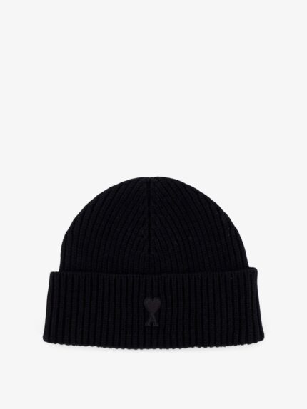 AMI PARIS Beanie Wool Hat