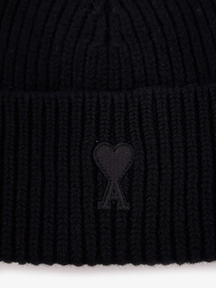 AMI PARIS Beanie Wool Hat
