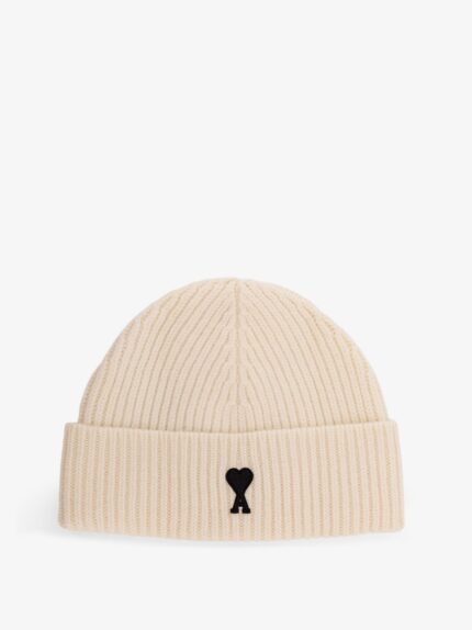 AMI PARIS Beanie Wool Hat