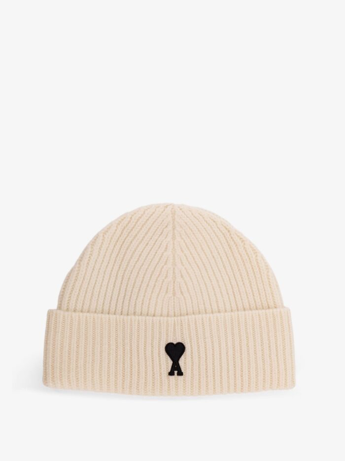 AMI PARIS Beanie Wool Hat