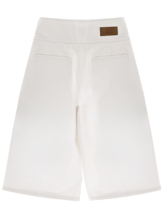 AMI PARIS BELTED SHORTS