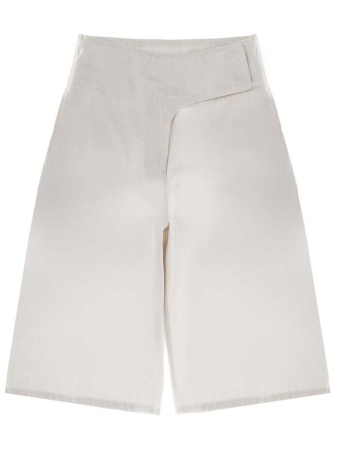 AMI PARIS BELTED SHORTS