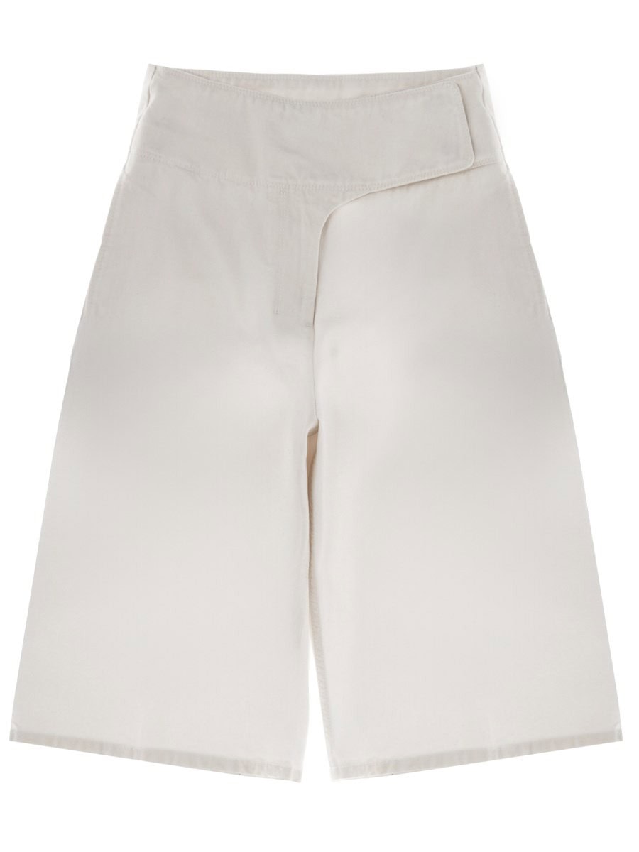 AMI PARIS BELTED SHORTS