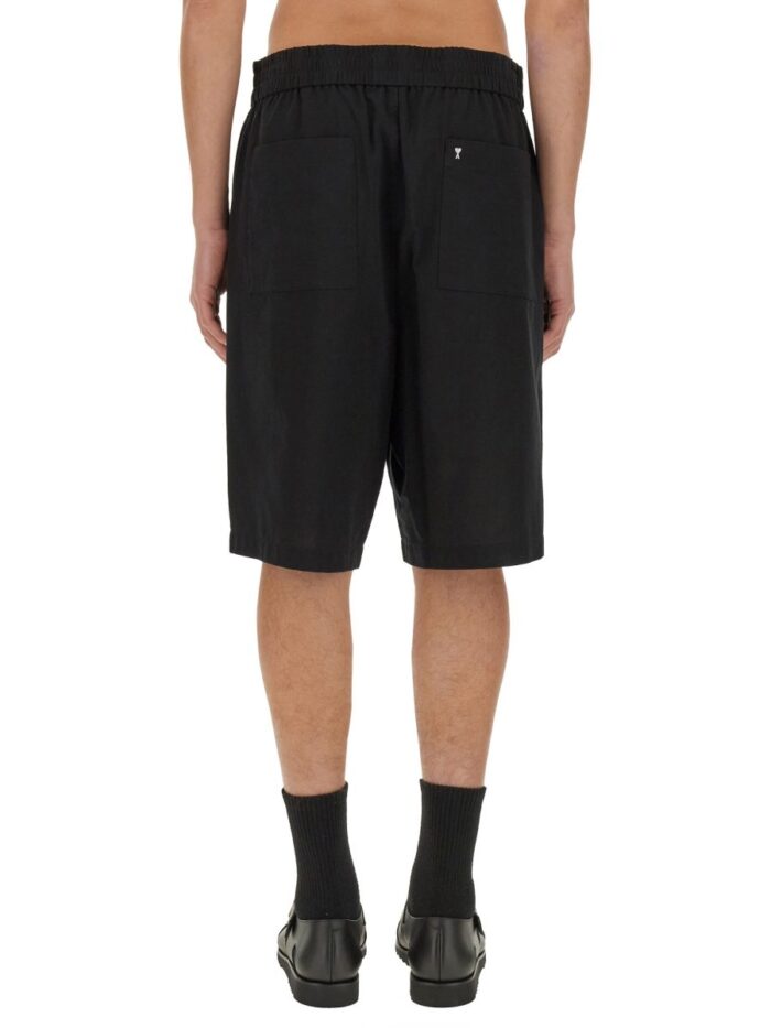 AMI PARIS BERMUDA WITH ELASTIC