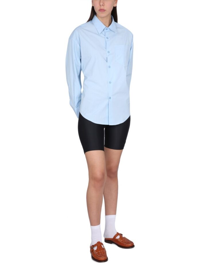 AMI PARIS BOXY FIT POPLIN SHIRT