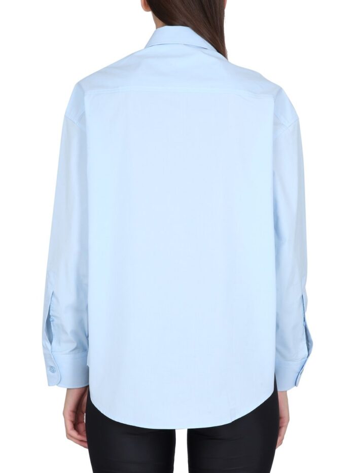 AMI PARIS BOXY FIT POPLIN SHIRT