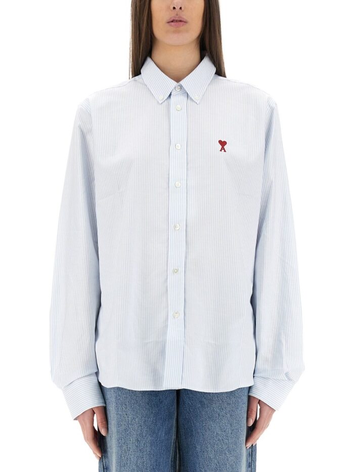 AMI PARIS CAMICIA CON LOGO