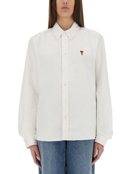 AMI PARIS CAMICIA CON LOGO