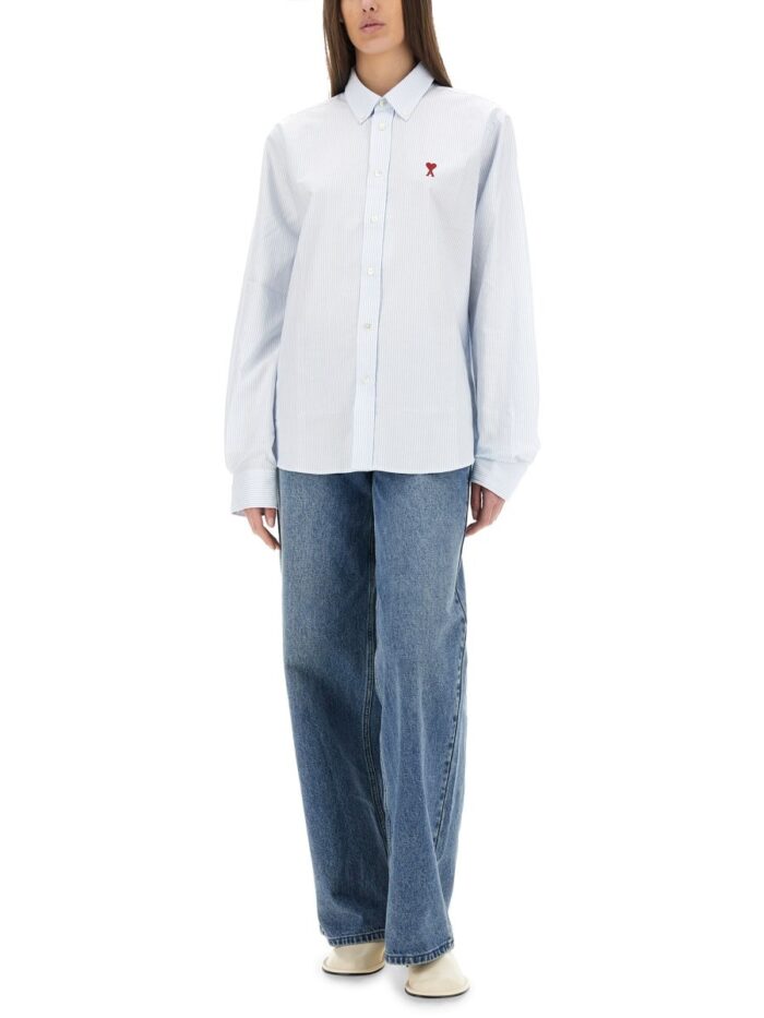 AMI PARIS CAMICIA CON LOGO