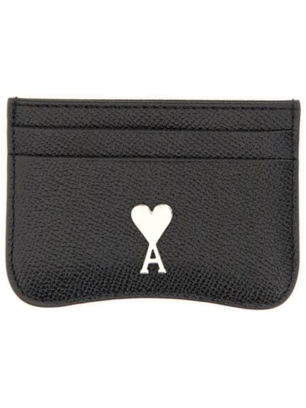 AMI PARIS CARD HOLDER "PARIS PARIS"
