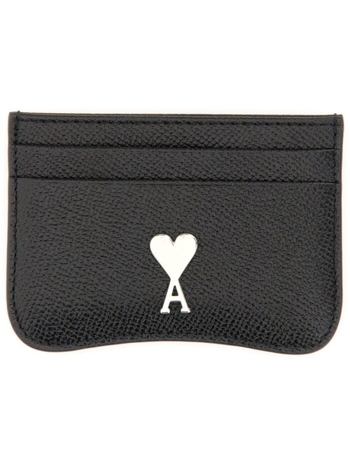 AMI PARIS CARD HOLDER "PARIS PARIS"