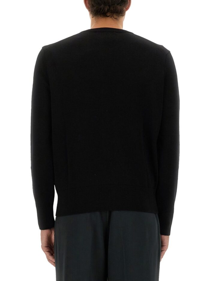 AMI PARIS CARDIGAN WITH LOGO