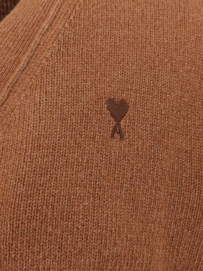 AMI PARIS Cashmere Cardigan