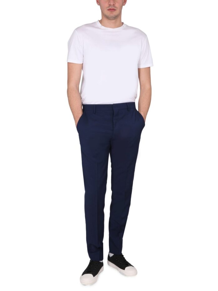 AMI PARIS CIGARETTE FIT PANTS