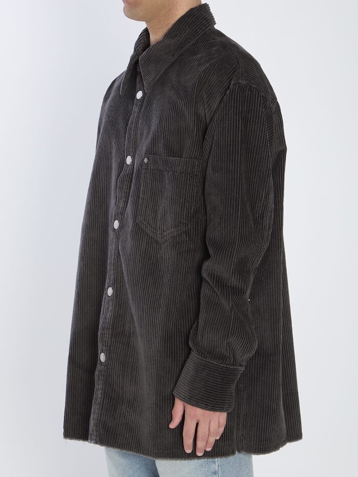 Ami Paris Corduroy velvet overshirt
