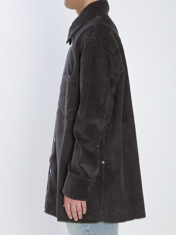 Ami Paris Corduroy velvet overshirt