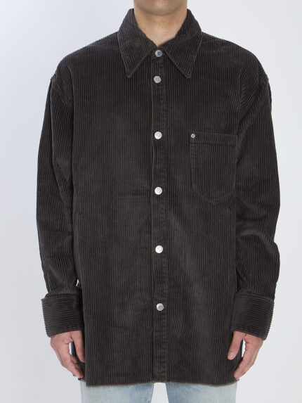 Ami Paris Corduroy velvet overshirt