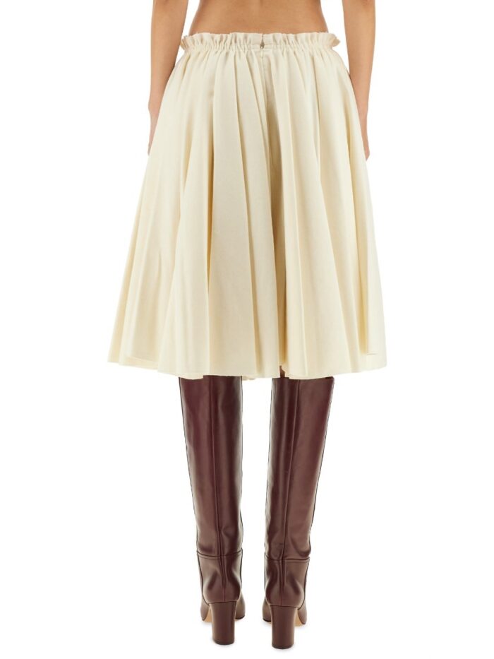 AMI PARIS "COROLLA" MIDI SKIRT