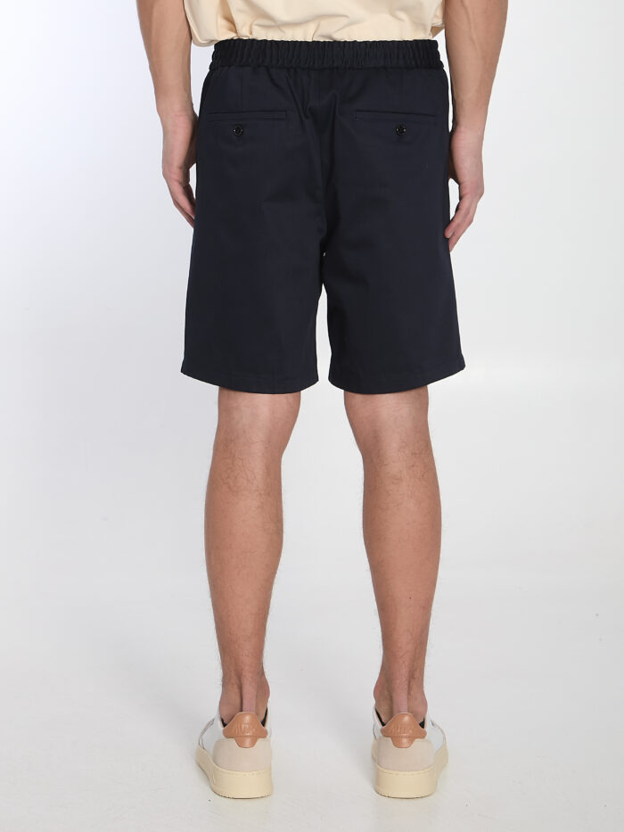 Ami Paris Cotton bermuda shorts