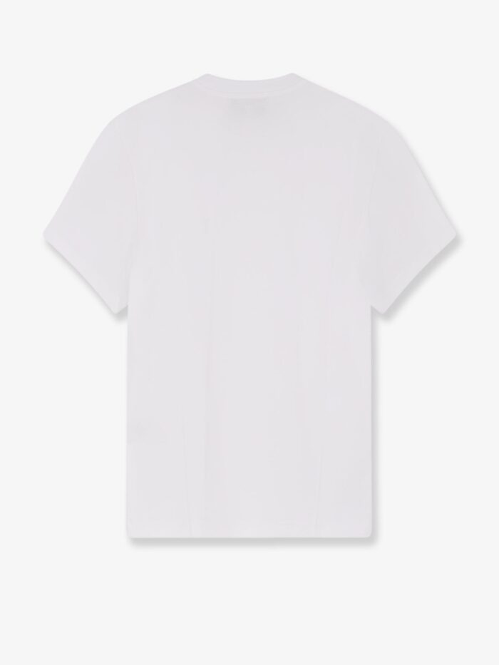 AMI PARIS Cotton T-shirt With Contrasting Embroidery